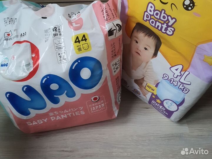 Подгузники трусики 4