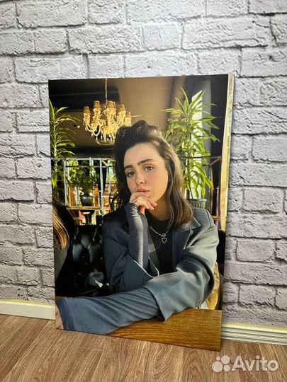 Портрет по фото, картина в подарок на холсте