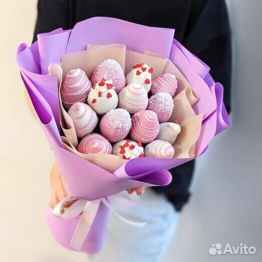 Клубничный букет