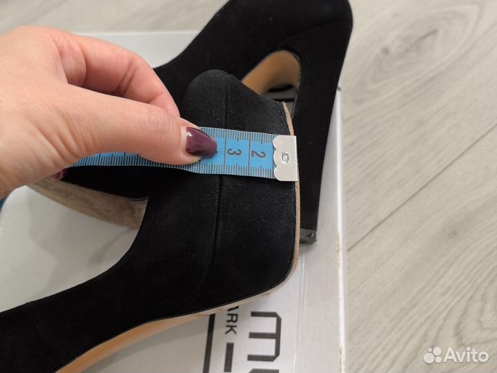 Туфли женские нат. замша 35 размер