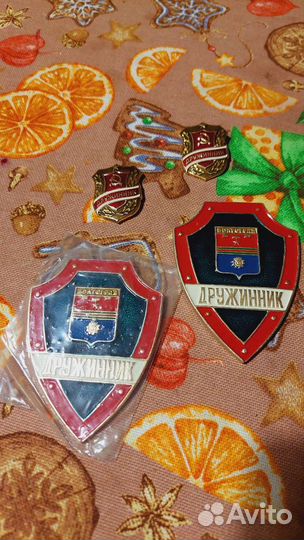 Значок дружинник