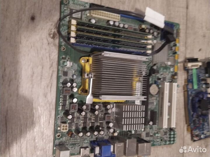 Материнская плата,бп,проц,видюху