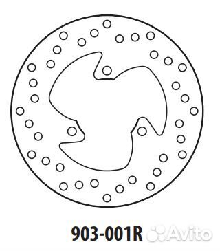 Тормозной диск goldfren 903-001R