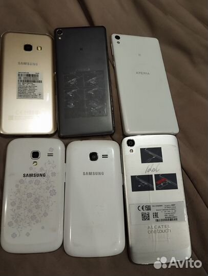 Телефоны на запчасти или под восстановление