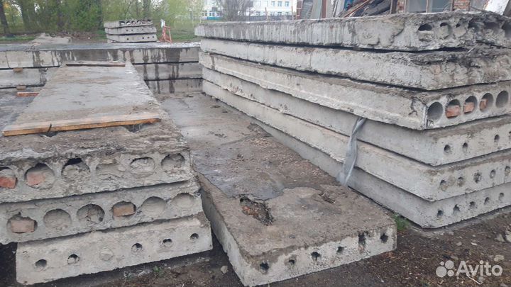 Плиты перекрытия бу