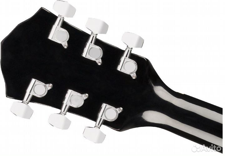 Акустическая гитара fender FA-125 dreadnought blac