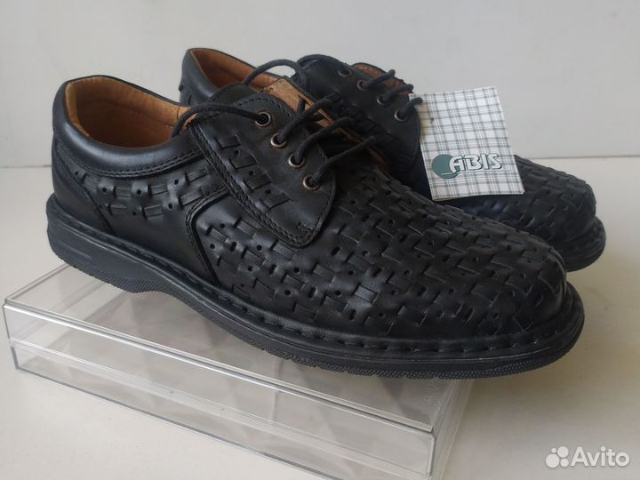 Abis 41р полуботинки нат.кожа