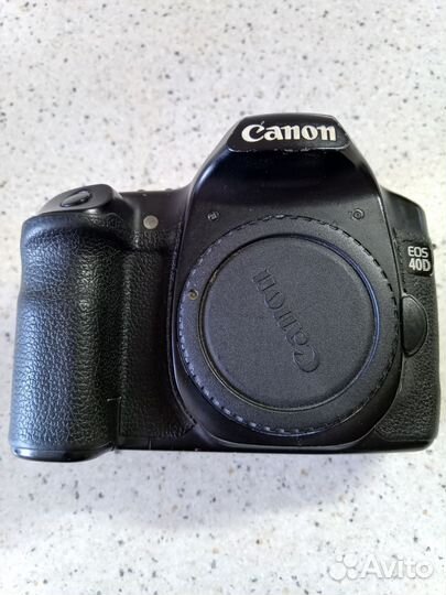 Зеркальный фотоаппарат canon 40d