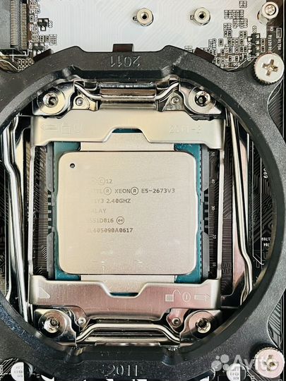Комплект x99 2011 Xeon 2673v3 16gb DDR3