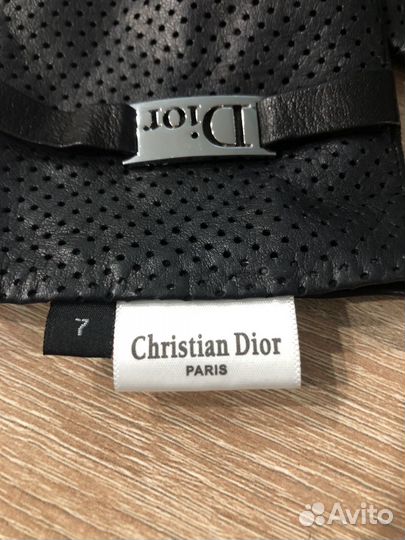 Перчатки женские кожаные