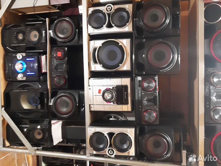 Музыкальные колонки LG,sony,panasonic