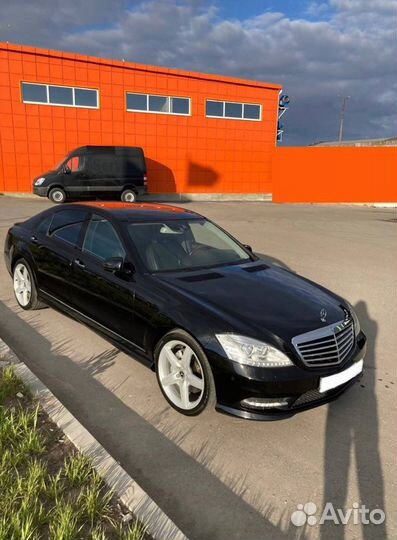 Трансфер. Аренда Mersedes S500 long с водителем