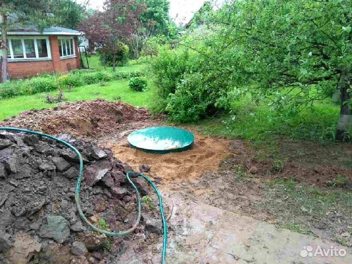 Септик с монтажом