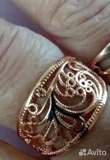 Кольцо золото