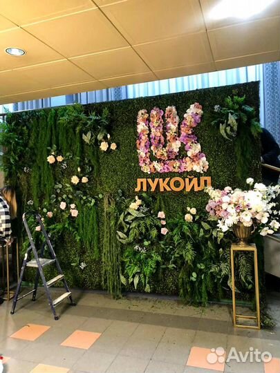 Вертикальное озеленение. Искусственная ряска