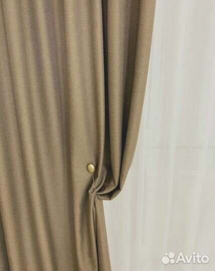 Шторы блекаут рогожка