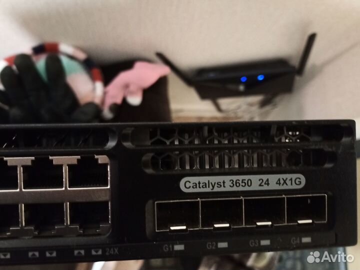 Комутатор Cisco WS-C3650-24TS