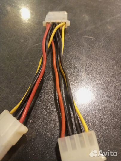 Переходник Molex - Molex x2
