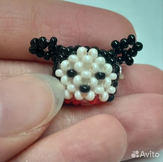 Плету кругляши амигуруми из бисера на заказ