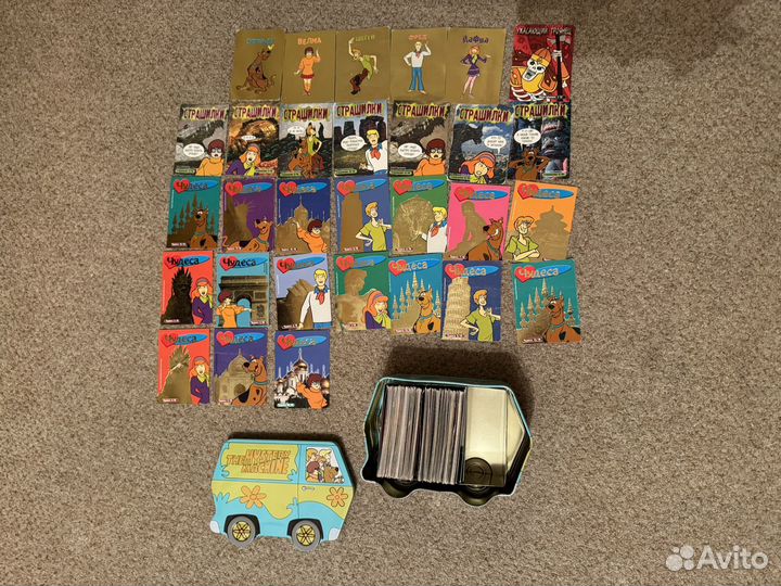 Карточки Скуби-Ду