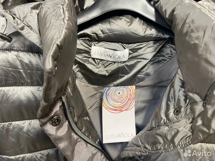 Пуховик 54р Luisa Viola Италия