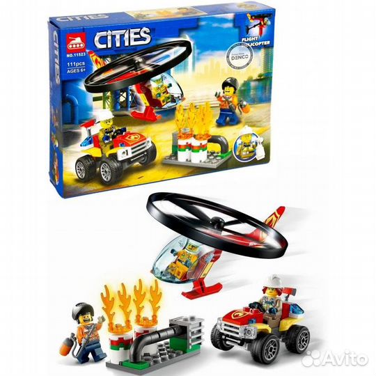 Детский конструктор блочный