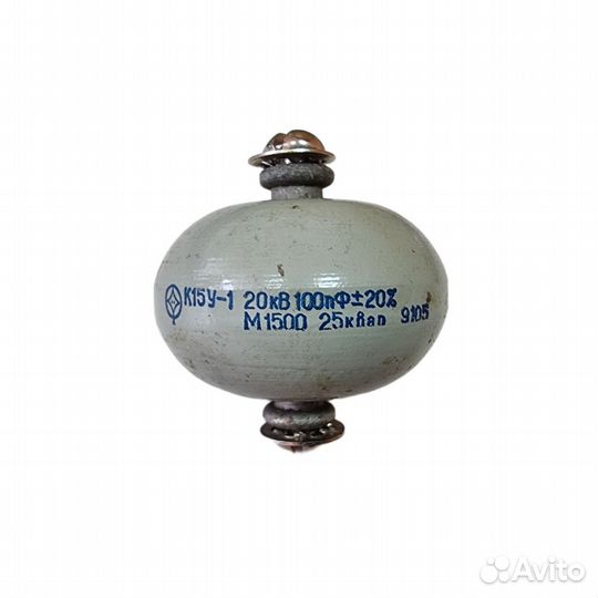 1 шт Конденсатор керамический К15У-1 20 кВ 100 пФ
