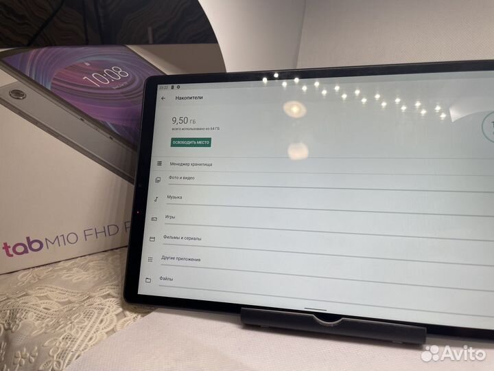 Планшет lenovo tab m10 fhd plus