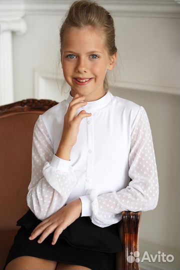 Блузка школьная 146