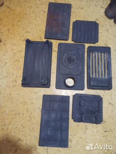 Печь чугунная буржуйка СССР