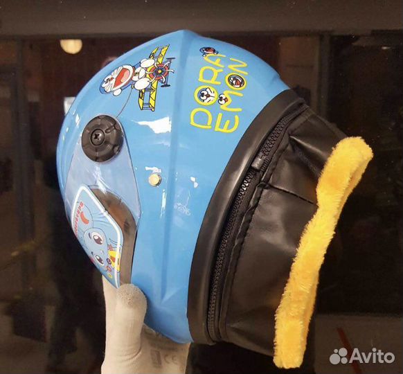 Детский мотошлем для мотоцикла на квадроцикл карти