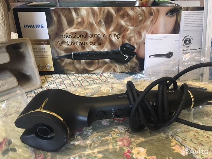 Philips hps940/00 плойка / щипцы автоматические