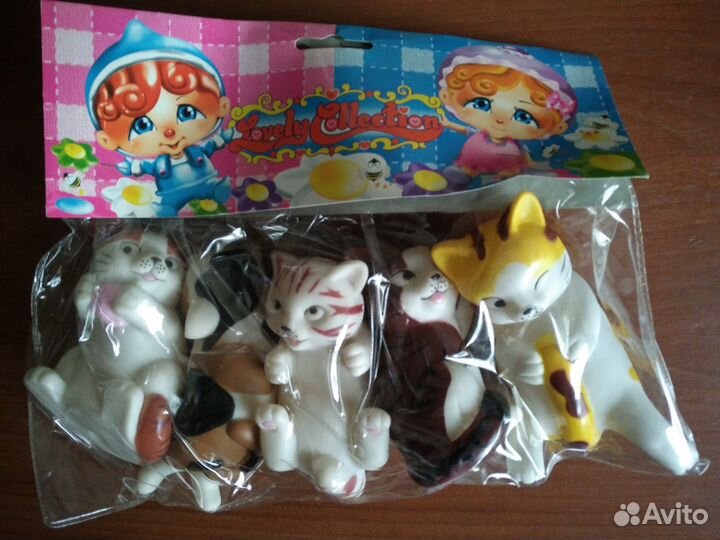 Котята пищалки набор 5 шт