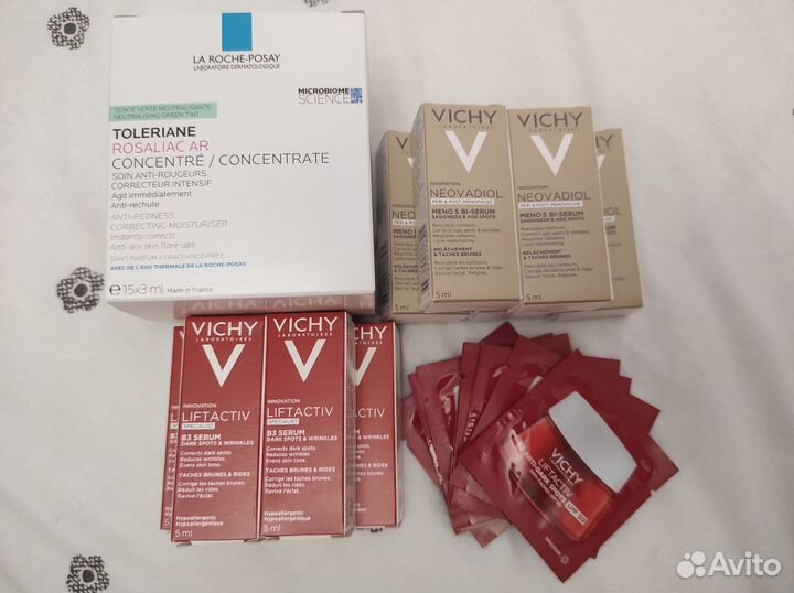 Пробники La roche Posay и Vichy