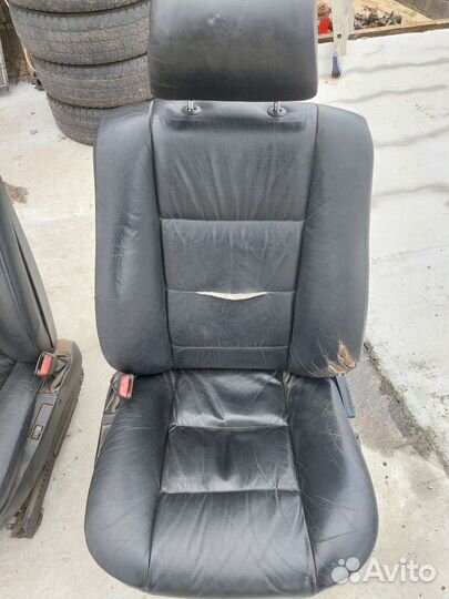 Салон бмв е34 черная кожа