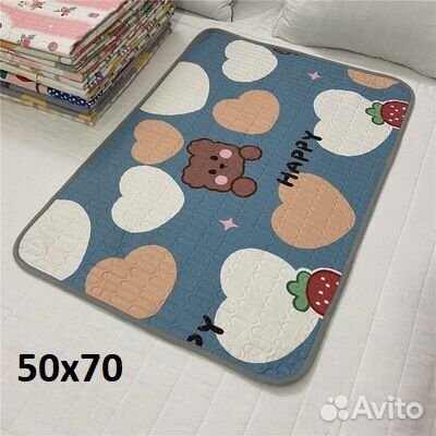 Многоразовая непромокаемая пеленка 50х70см