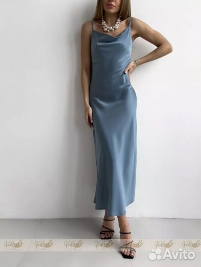 Вечернее платье комбинация