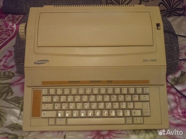 Печатная машинка Samsung SQ-1000