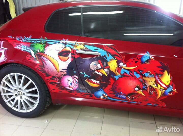 Самоклеющаяся пленка. Печать и монтаж