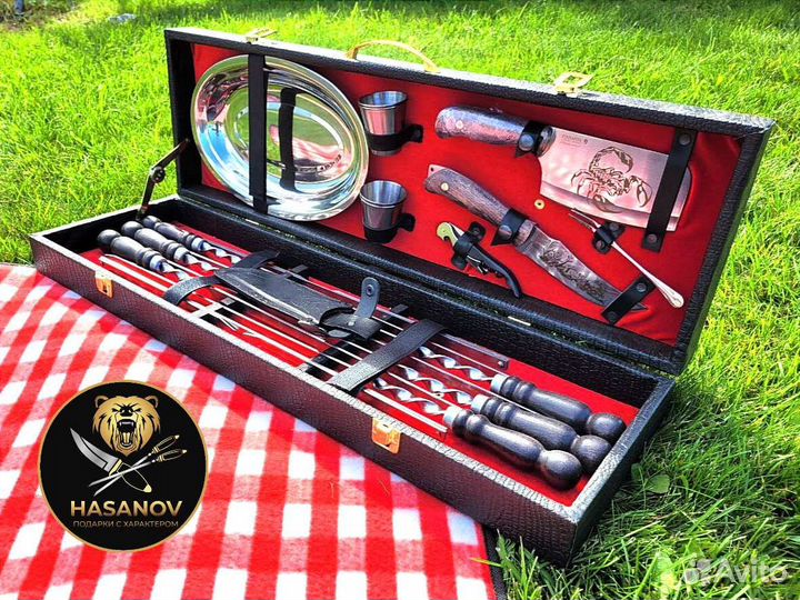 Шашлычный набор подарочный