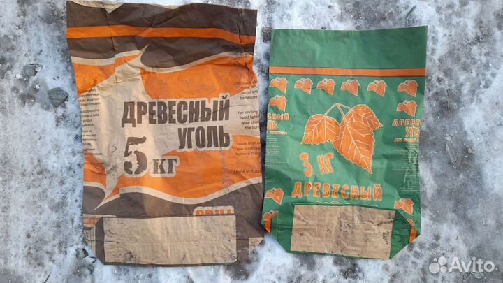 Бумажные мешки для угля