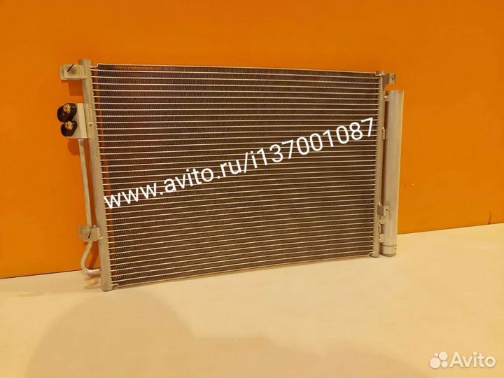 Радиатор кондиционера Hyundai Solaris Rio3
