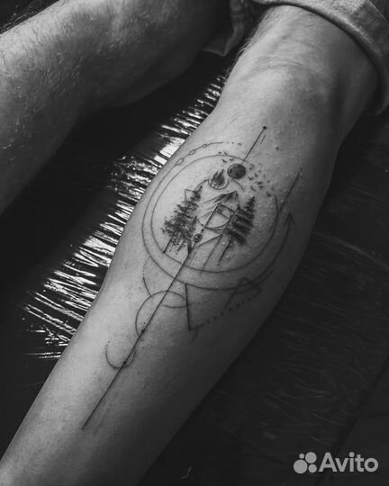 Модель на тату