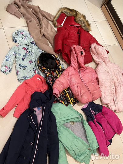 Вещи пакетом на девочку 4 -6 лет