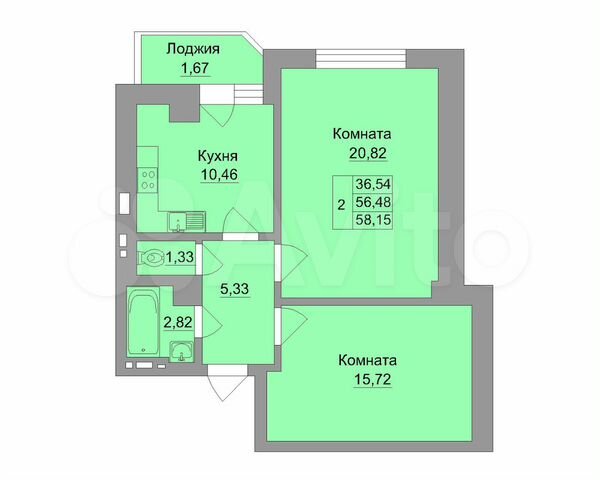 Н1 карта квартир продажа