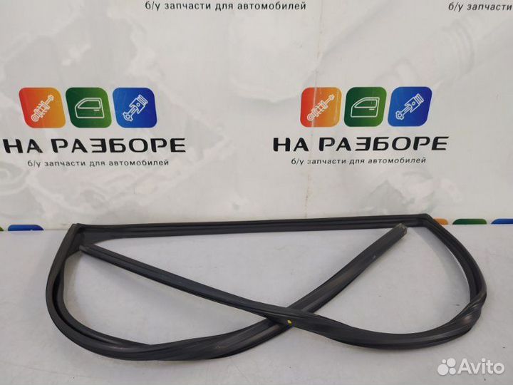 Уплотнительная резинка стекла двери задняя левая