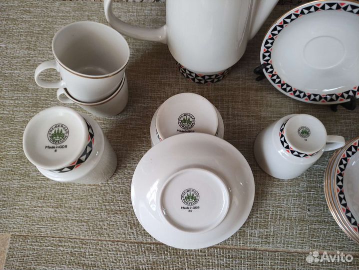 Кофейный сервиз гдр