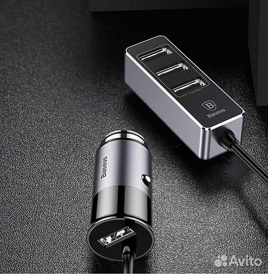 Автомобильное зарядное устройство baseus Enjoy Tog