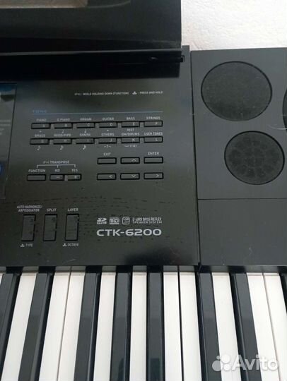 Синтезатор casio ctk 6200