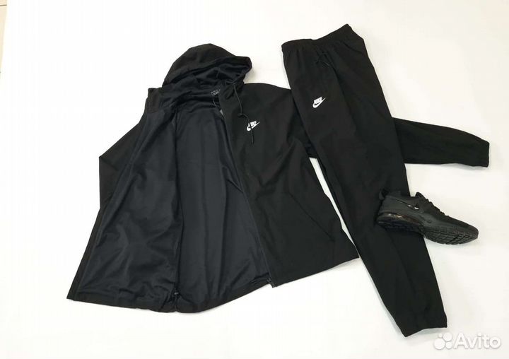 Спортивный костюм лето артикул 809867 чёрный